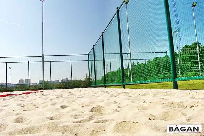 Siatka plażowa - Beach volley - ogrodzenie